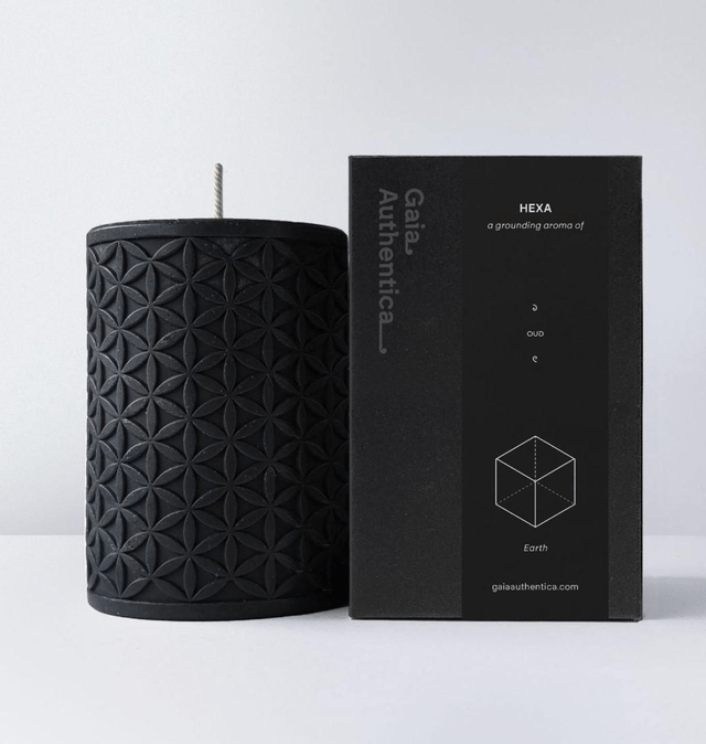 Hexa (Earth) - A Grounding Aroma Soy Candle