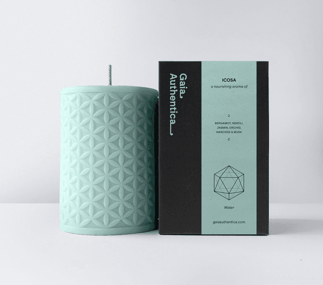 Icosa (Water) - A Nourishing Aroma Soy Candle